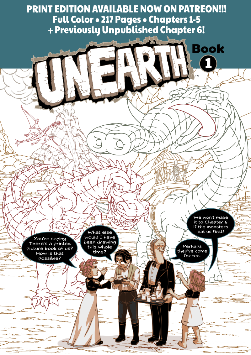 Unearth Book: #1 The Print Edition