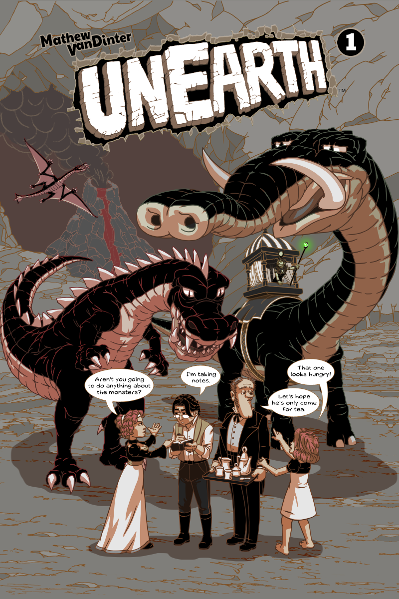 Unearth | Book 1 Cover Page